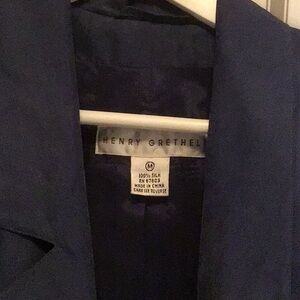 Vintage Silk Blazer Size M